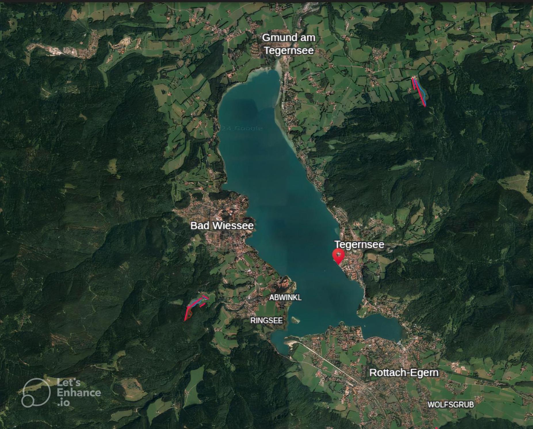 Lake View Villa Tegernsee Тегернзе Екстер'єр фото